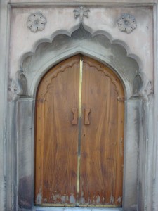 Entrance to the Khanqah Mazhariya complex