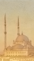 Mohammed Ali Masjid Cairo Masjid Painting